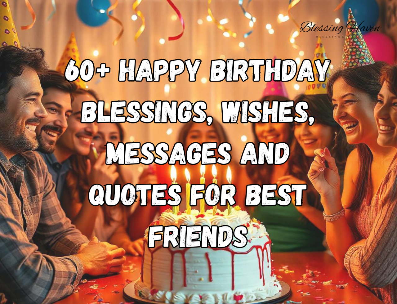 60+ Happy Birthday Blessings, Wishes, Messages and Quotes For Best Friends