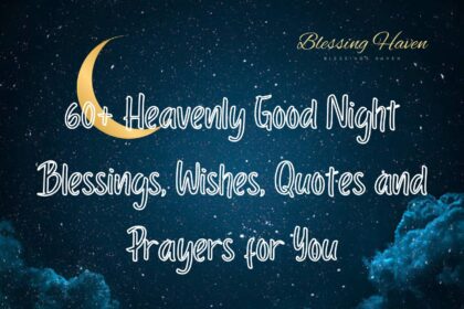 Good Night Blessings