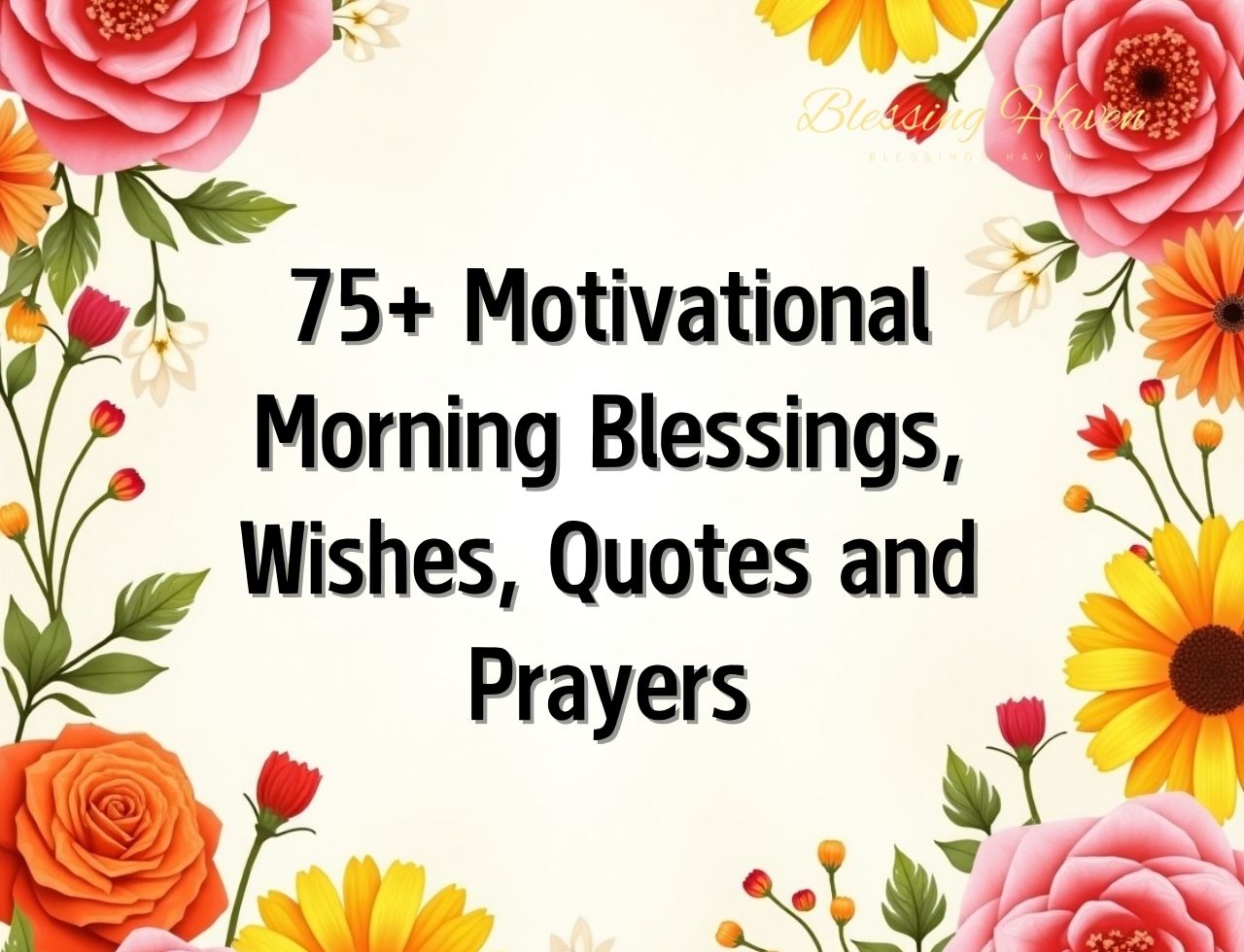 Motivational Morning Blessings