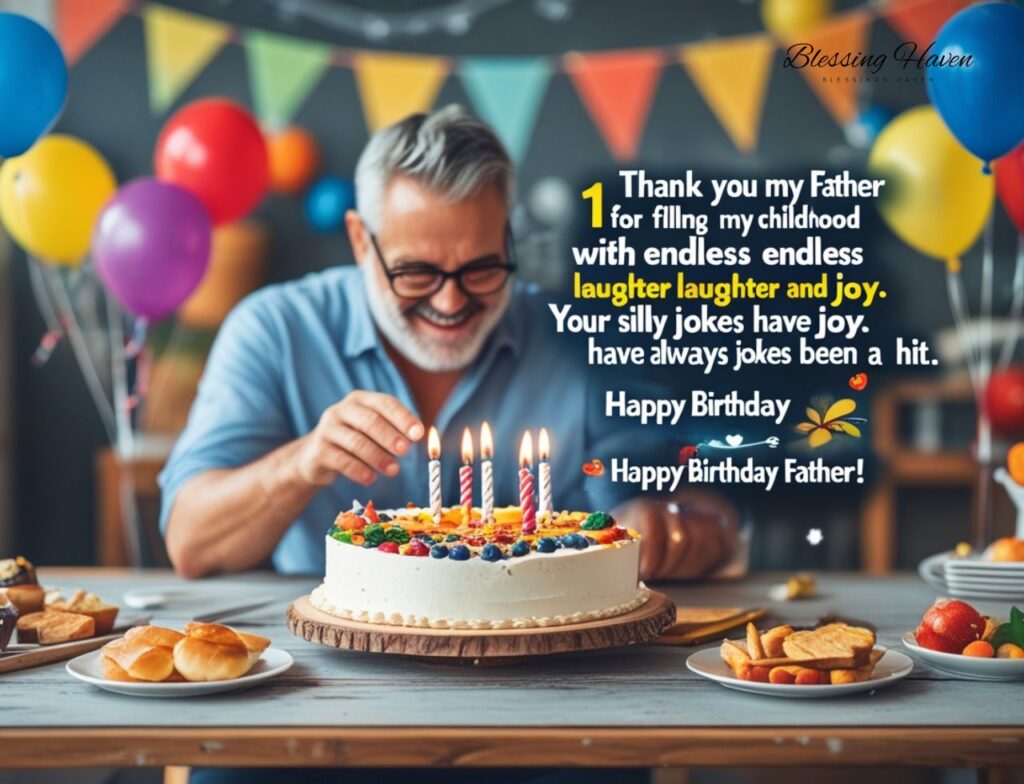 Happy Birthday Blessings For Father