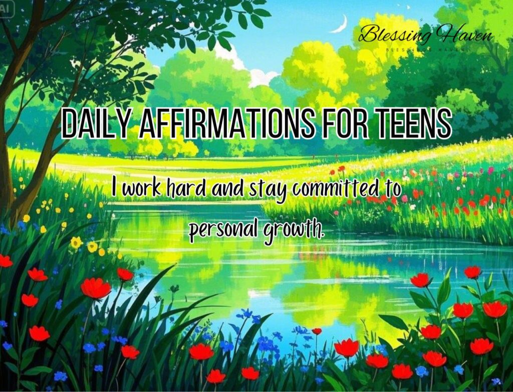 Daily Affirmations For Teens