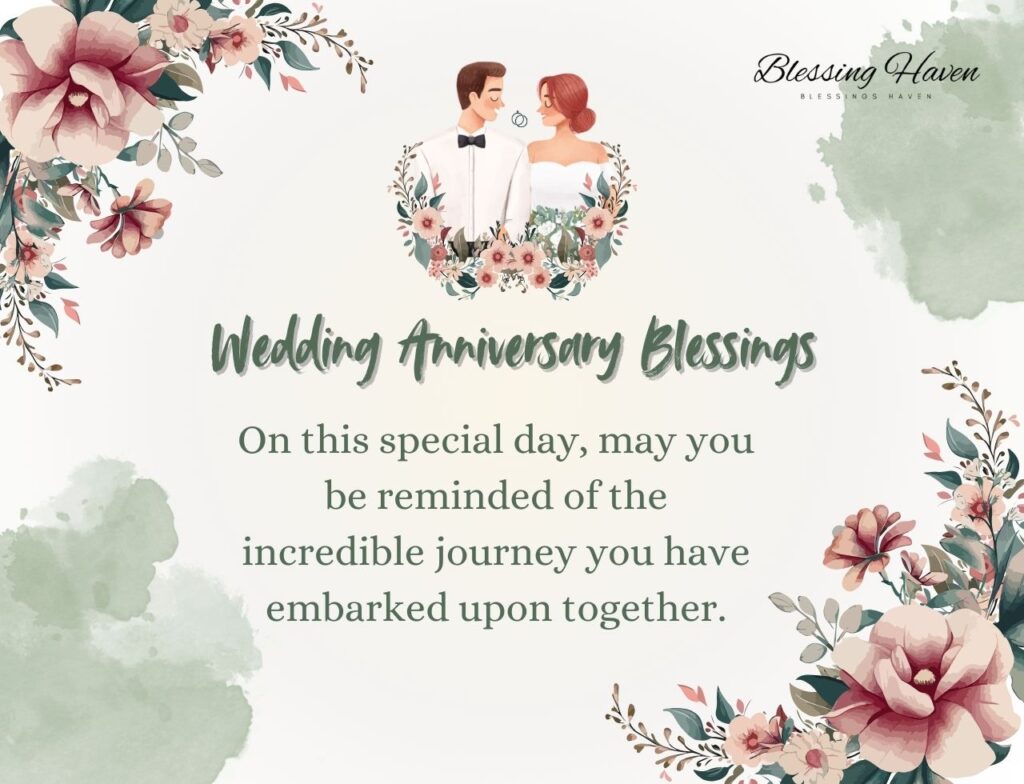 Wedding Anniversary Blessings