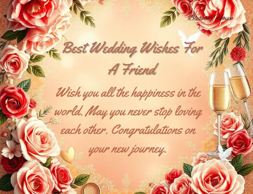 Wedding Wishes For A Friend