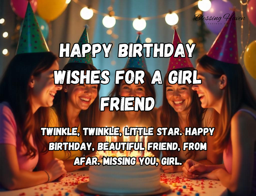 Happy Birthday Wishes For A Girl Friend