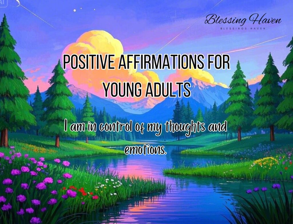 Positive Affirmations For Young Adults