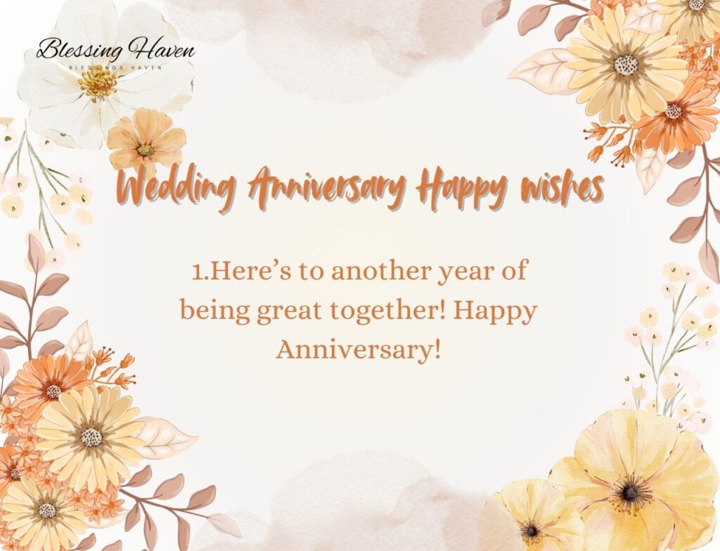 Wedding Anniversary Happy wishes