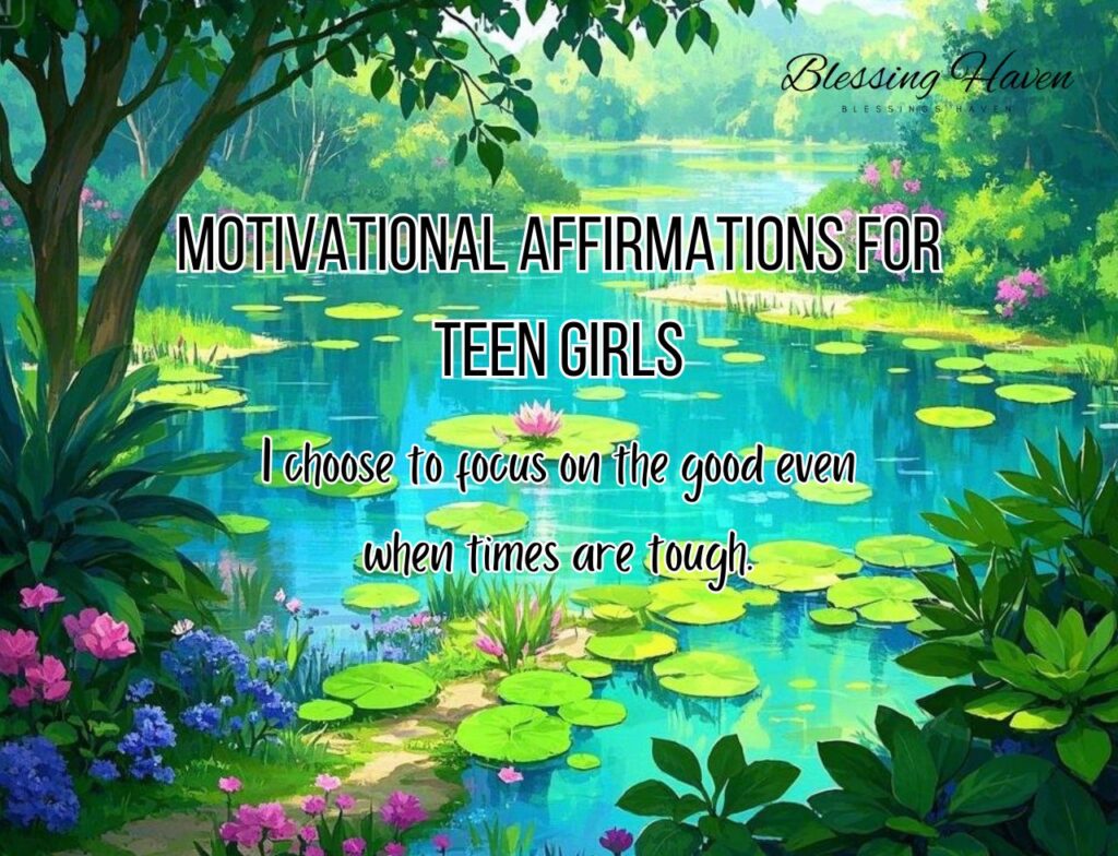 Motivational Affirmations For Teen Girls