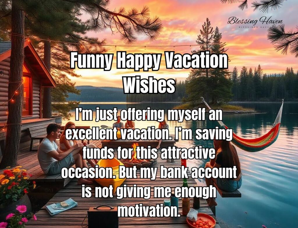 Funny Happy Vacation Wishes