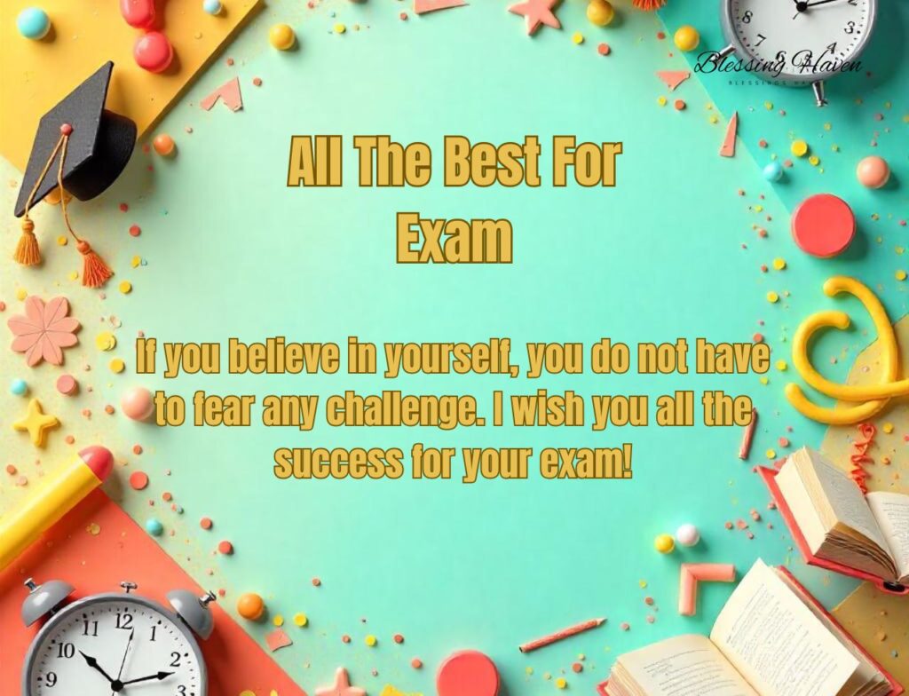 All The Best For Exam