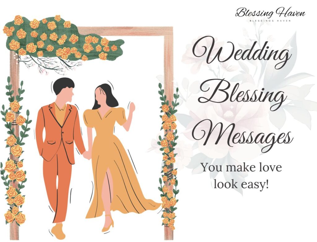 Wedding Blessing Messages