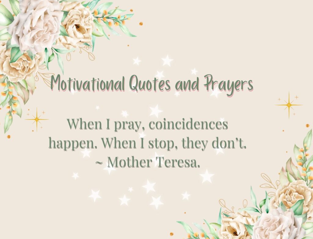 Motivational Quotes and Prayers