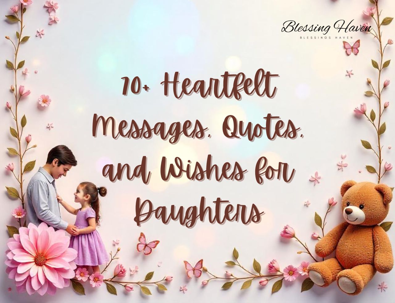 70+ Heartfelt Messages, Quotes, and Wishes for Daughters