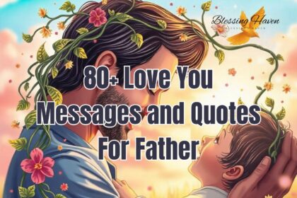 80+ Love You Messages and Quotes For Father