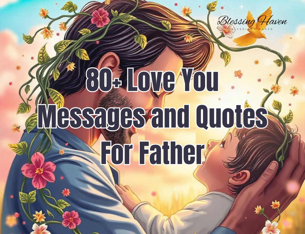 80+ Love You Messages and Quotes For Father