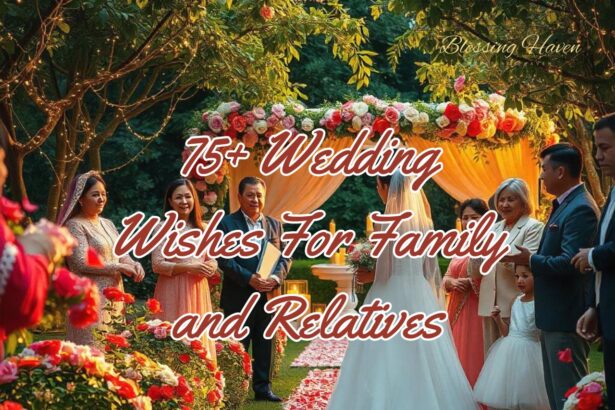 75+ Wedding Wishes For Family and Relatives