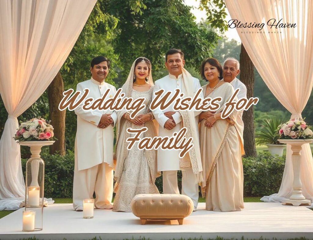 Wedding Wishes for Family