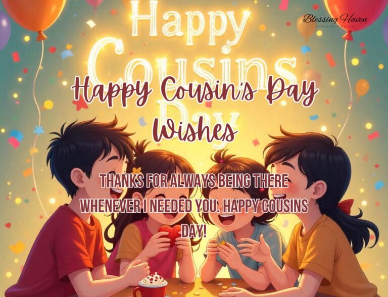 70+ Happy Cousins Day Wishes, Messages and Quotes