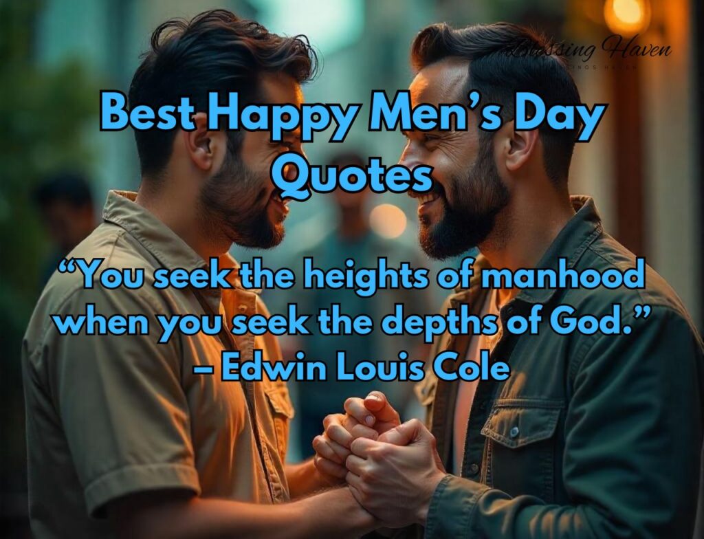 Best Happy Men’s Day Quotes