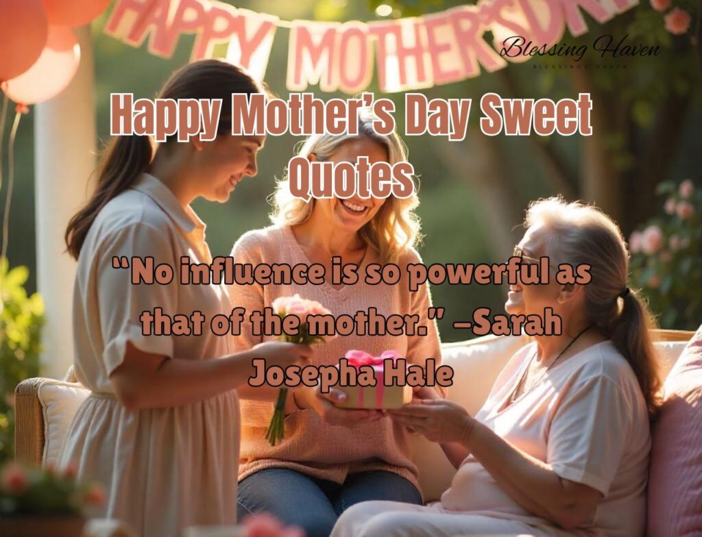 Happy Mother’s Day Sweet Quotes