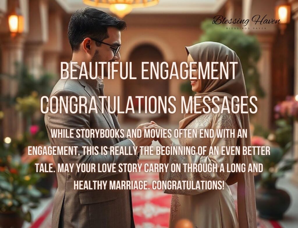 Beautiful Engagement Congratulations Messages