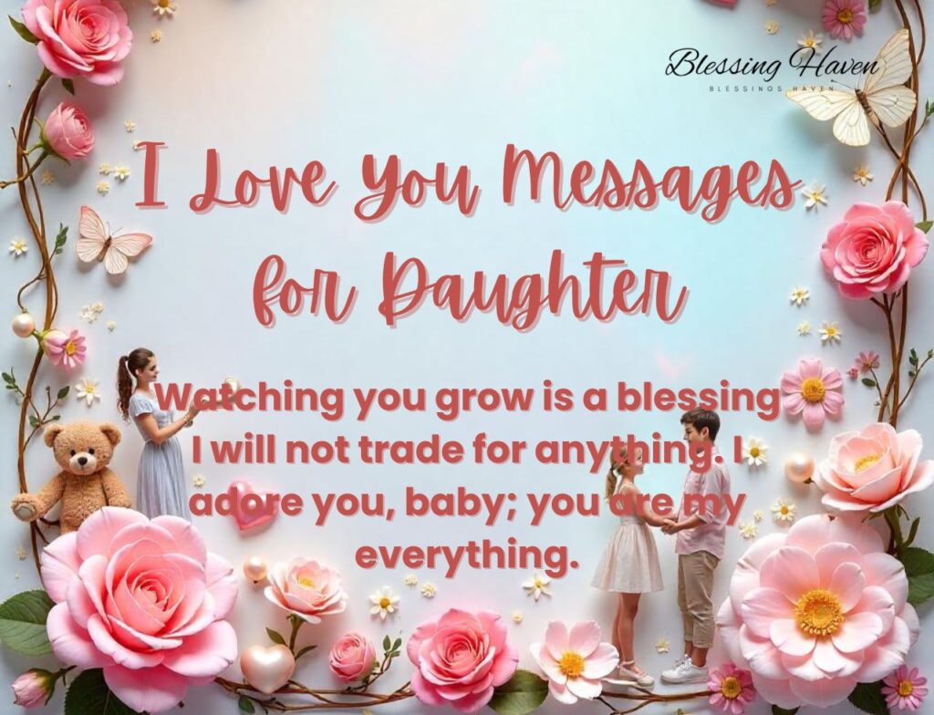 I Love You Messages for Daughter