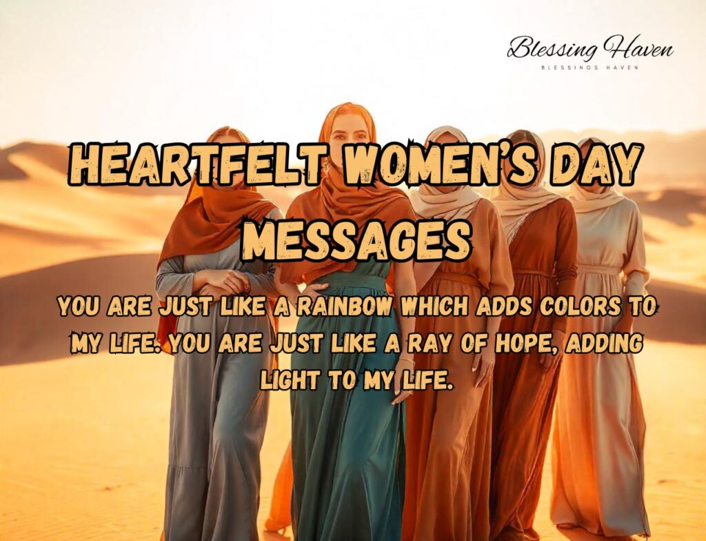 Heartfelt Women’s Day Messages