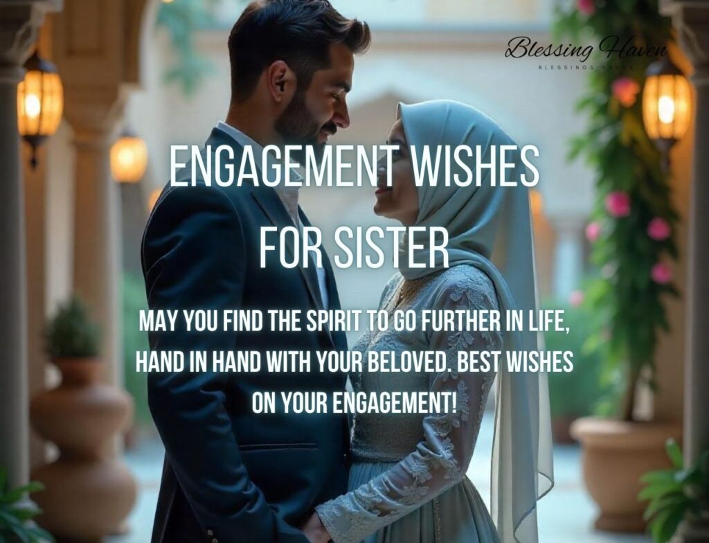 Engagement Wishes For Sister