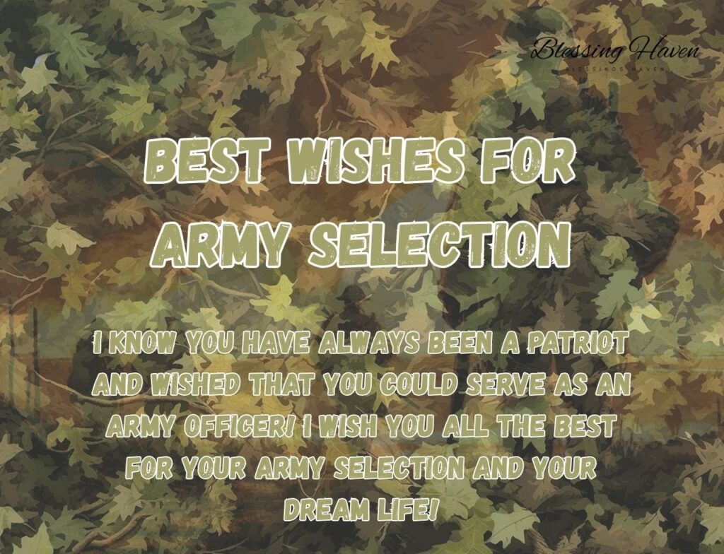 Best Wishes for Deployment To Husband
