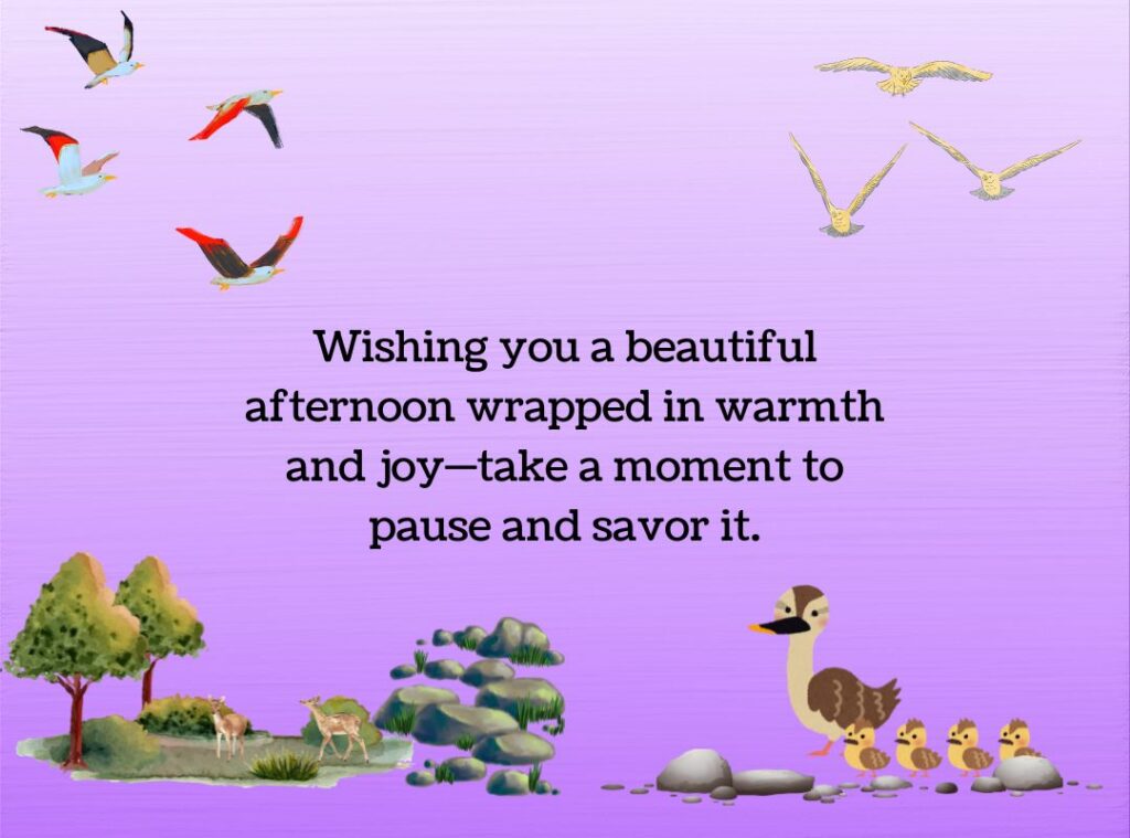 Cute Good Afternoon Wishes