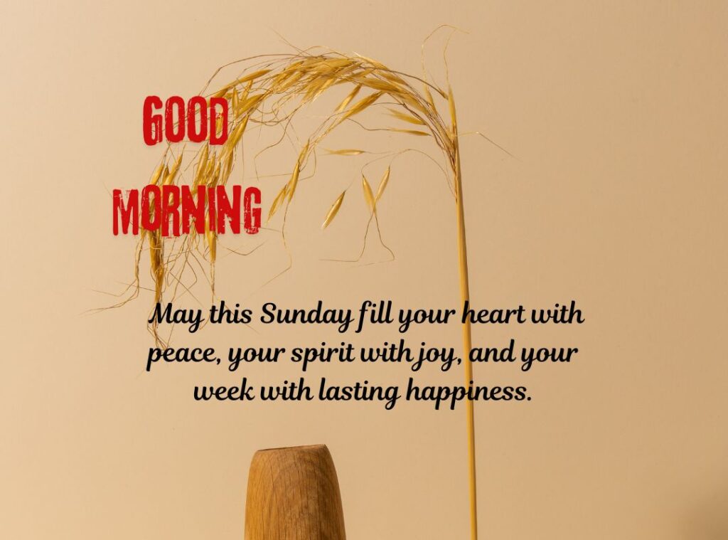 Beautiful Sunday Blessings