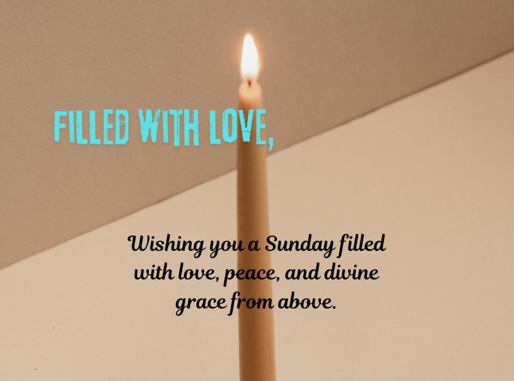 Inspirational Sunday Blessings Quotes