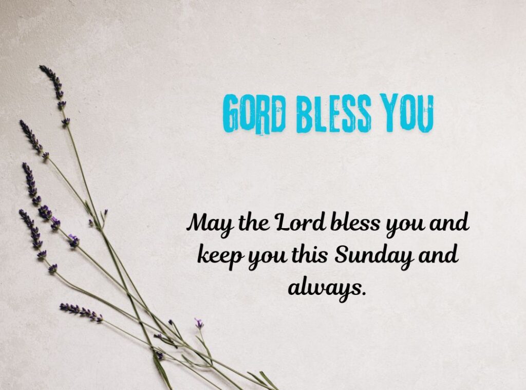 Faith-Based Sunday Blessings