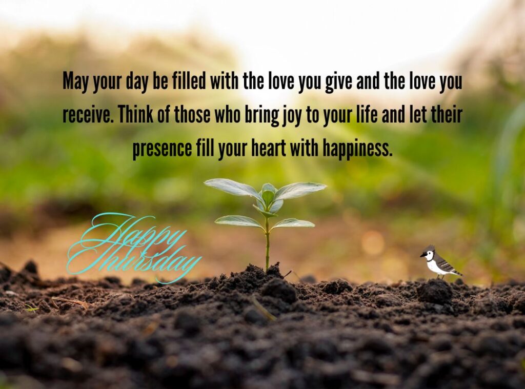 Wish you a peaceful, relaxing Thursday