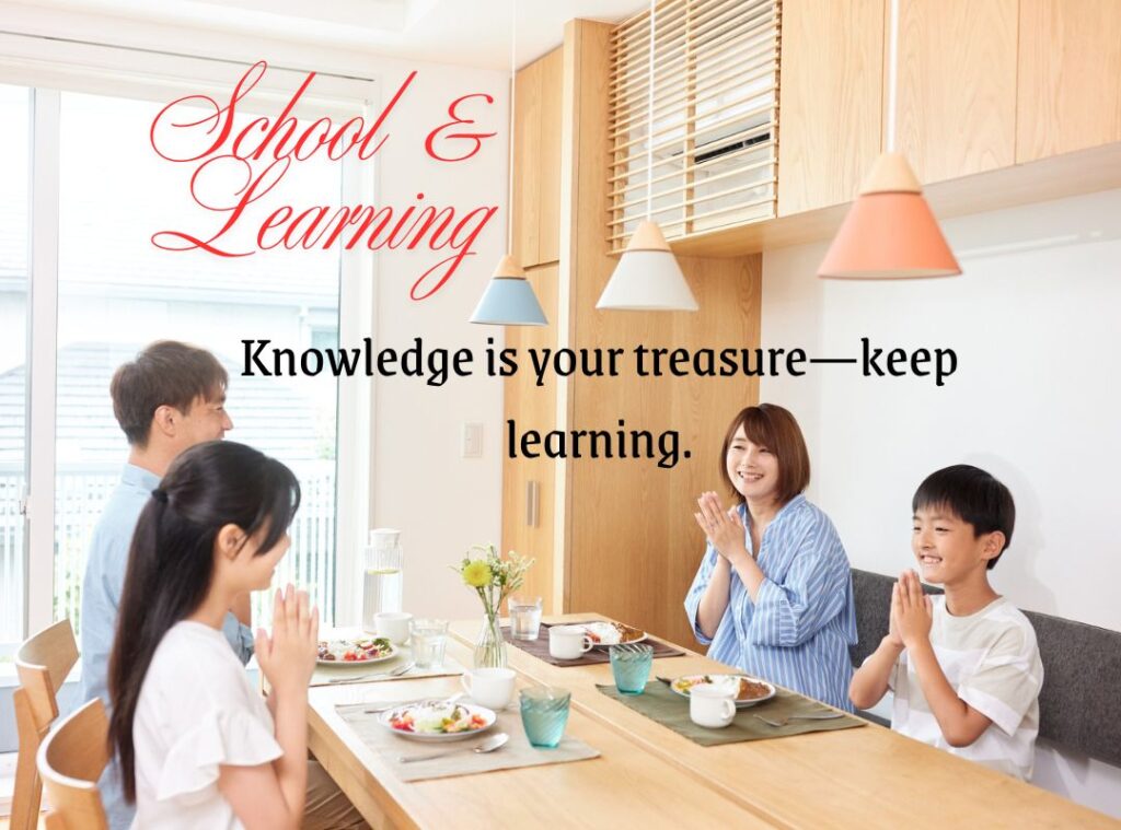 School & Learning Messages