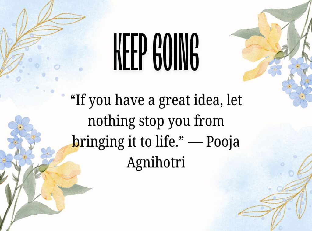 Keep Going: Every Step Counts