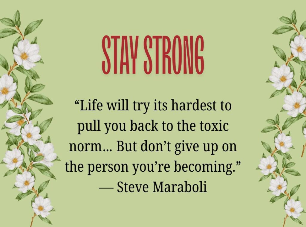 Rise Above Challenges: Stay Strong