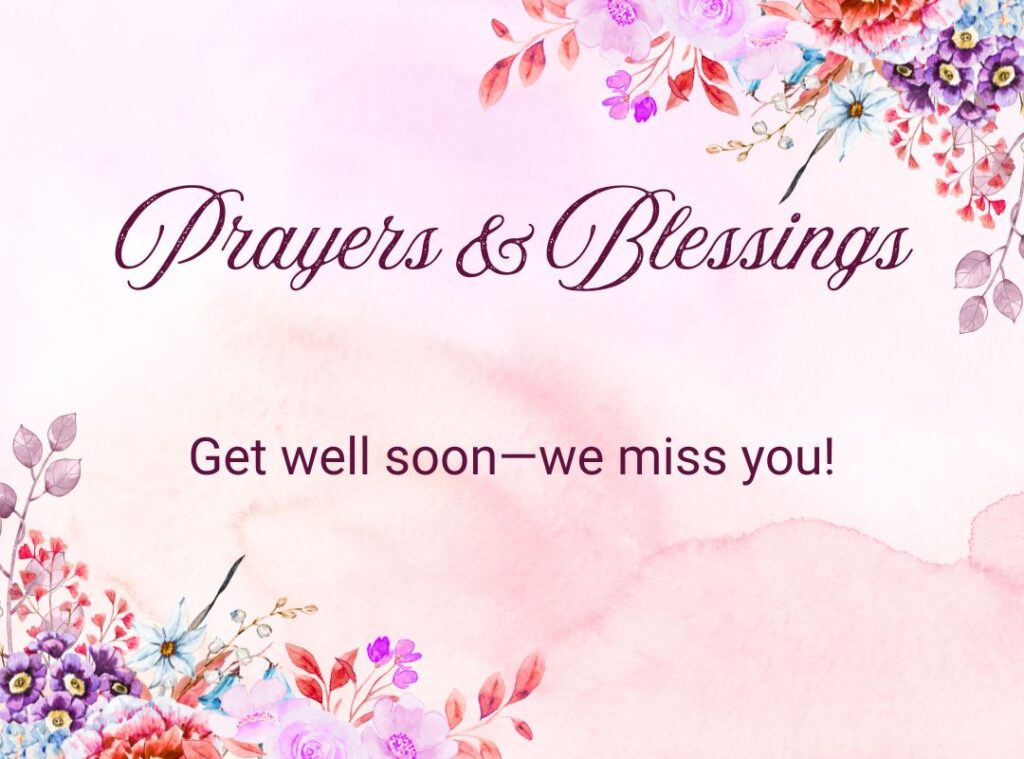 Prayers & Blessings for Good Health