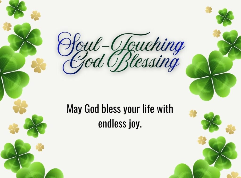 Soul-Touching God Blessing Quotes